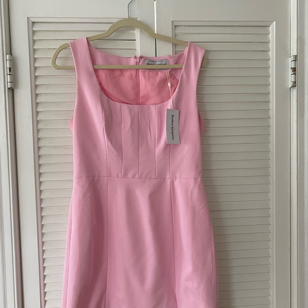 Finders Keepers Naomi Mini Dress fuschia